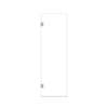 Ethan 25-in W x 76-in H Hinged Shower Door in Champagne Bronze with Clear Glass, SMEHTA-257610C-CB