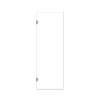 Ethan 27-in W x 76-in H Hinged Shower Door in Polished Chrome with Clear Glass, SMEHTA-277610C-PC