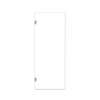 Ethan 30-in W x 76-in H Hinged Shower Door in Polished Chrome with Clear Glass, SMEHTA-307610C-PC