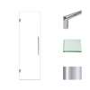 Samuel Müeller SMEHTA247610C-T-PC Ethan 24-in W x 76-in H Hinged Shower Door in Polished Chrome with Clear Glass