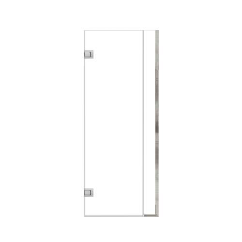 Ethan 31.5-in W x 76-in H Hinged Shower Door in Polished Chrome with Clear Glass, SMEHTB-315257610C-PC