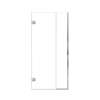 Ethan 36.5-in W x 76-in H Hinged Shower Door in Polished Chrome with Clear Glass, SMEHTB-365247610C-PC