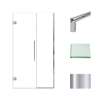 Samuel Müeller SMEHTB42247610C-T-PC Ethan 42-in W x 76-in H Hinged Shower Door in Polished Chrome with Clear Glass