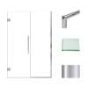 Samuel Müeller SMEHTB48247610C-T-PC Ethan 48-in W x 76-in H Hinged Shower Door in Polished Chrome with Clear Glass