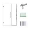 Samuel Müeller SMEHTB48307610C-BK-PC Ethan 48-in W x 76-in H Hinged Shower Door in Polished Chrome with Clear Glass