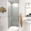 Ethan 36.5-in W x 76-in H Hinged Shower Door in Polished Chrome with Clear Glass, SMEHTD-365247610C-PC