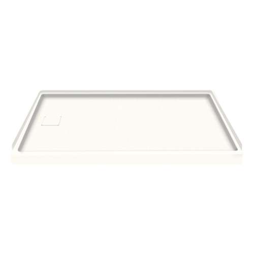Samuel Müeller Solid Surface 60-in x 30-in Shower Base with Left Drain
