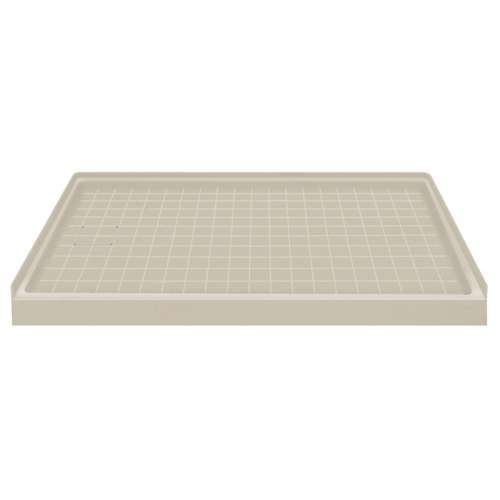 Samuel Müeller Solid Surface 60-in x 30-in Shower Base with Left Drain