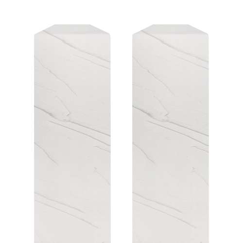 SMFIM962-181 96-in Solid Surface Inside Corner Molding (2 Pieces), Misty River