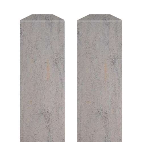 SMFIM962-185 96-in Solid Surface Inside Corner Molding (2 Pieces), Creme Brulee