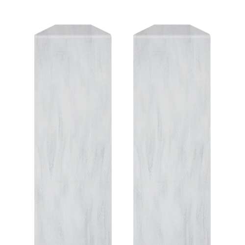 SMFIM962-190 96-in Solid Surface Inside Corner Molding (2 Pieces), Bellagio