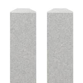 SMFIM962-27 96-in Solid Surface Inside Corner Molding (2 Pieces), Grey Stone