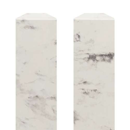 SMFIM962-47 96-in Solid Surface Inside Corner Molding (2 Pieces), Carrara