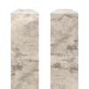 SMFIM962-49V 96-in Solid Surface Inside Corner Molding (2 Pieces), Creme Velvet