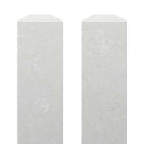 SMFIM962-50V 96-in Solid Surface Inside Corner Molding (2 Pieces), Moonstone Velvet