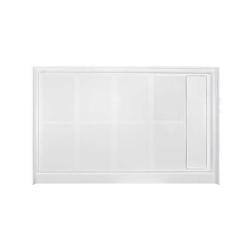 Linear 48-in x 36-in Rectangular Alcove Shower Base with Right Hand Drain - In Multiple Colors - SMFL4836R-M