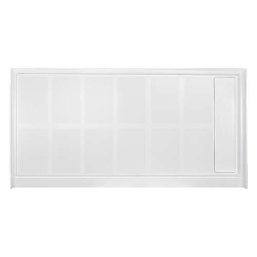 Linear 60-in x 30-in Rectangular Alcove Shower Base with Right Hand Drain - In Multiple Colors - SMFL6030R-M