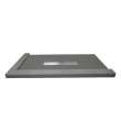 SMFZSDT6642C-40 Trimslate 66-in x 42-in Shower Base with Adjustable Double Threshold and Center Drain, Dark Grey