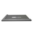 Samuel Mueller SMFZSDT6042C-40 Trimslate 60-In X 42-In Shower Base With Adjustable Double Threshold And Center Drain, Dark Grey