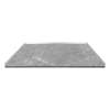 Samuel Mueller SMFZSP6032-59 Trimslate Plus 60-In X 32-In Zero Threshold Tub Replacement Shower Base With End Drain, Tundra Grey