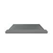 SMFZST5140C-40 Trimslate 51-in x 40-in Shower Base with Adjustable Single Threshold and Center Drain, Dark Grey
