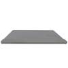 Samuel Mueller SMFZSTR6036-40 Trimslate 60-In X 36-In Tub Replacement Shower Base With Adjustable Single Threshold And End Drain, Dark Grey
