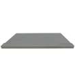 Samuel Mueller SMFZSTR6332-40 Trimslate 63-In X 32-In Tub Replacement Shower Base With Adjustable Single Threshold And End Drain, Dark Grey