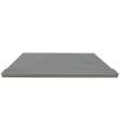 Samuel Mueller SMFZSTR6336-40 Trimslate 63-In X 36-In Tub Replacement Shower Base With Adjustable Single Threshold And End Drain, Dark Grey