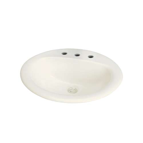 Samuel Müeller Ashland Vitreous China 20-in Drop-in Lavatory with 8-in CC Faucet Holes - SML-1558