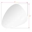 Samuel Müeller Camila 31-in X 32-in LED Back-Lit Mirror with Touch Sensor