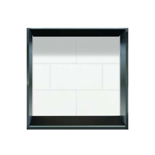 Samuel Müeller Silhouette 34.5-in Recessed Composite Material Shower Storage Pod