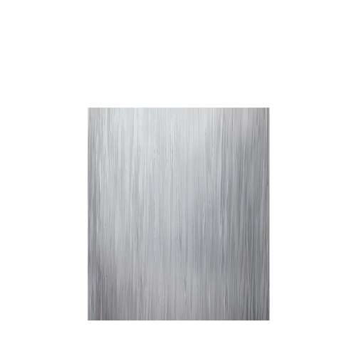 Samuel Mueller Luxura 60-in x 72-in Glue to Wall Tub Wall Panel, Iceberg Grey