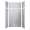 SMLWKX48367224-186 Luxura 48-in x 36-in x 72/24-in Glue to Wall 6-Piece Transition Shower Wall Kit, Iceberg Grey