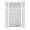 SMLWKX48367224-190 Luxura 48-in x 36-in x 72/24-in Glue to Wall 6-Piece Transition Shower Wall Kit, Bellagio