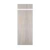 Luxura 36-in x 84+12-in Glue to Wall Transition Wall Panel, Creme Brulee