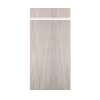Samuel Mueller Luxura 48-in x 84+12-in Glue to Wall Transition Wall Panel, Creme Brulee