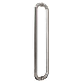 SMMH-BND-D-C-PC Contour 20-in Barn/Pivot Shower Door Double Sided Handles, Polished Chrome