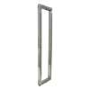 Samuel Müeller SMMH-BND-D-R-PC Royston 20-in Barn/Pivot Shower Door Double Sided Handles, Polished Chrome