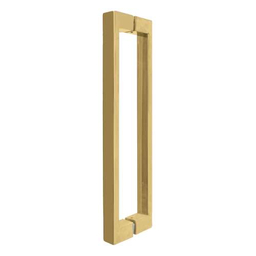 Samuel Müeller SMMH-BND-D-S-CB Sampson 20-in Barn/Pivot Shower Door Double Sided Handles, Champagne Bronze