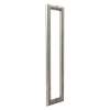 Samuel Müeller SMMH-BND-D-T-BS Tyler 20-in Barn/Pivot Shower Door Double Sided Handles, Brushed Stainless