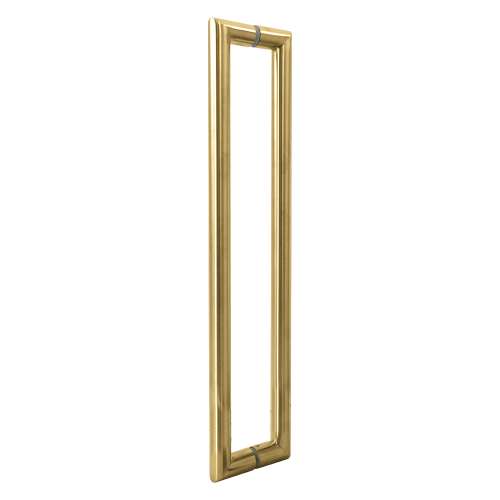 Samuel Müeller SMMH-BND-D-T-CB Tyler 20-in Barn/Pivot Shower Door Double Sided Handles, Champagne Bronze