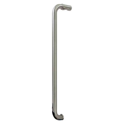 Samuel Müeller SMMH-BND-K-C-PC Contour 20-in Barn/Pivot Shower Door Handle And Knob, Polished Chrome