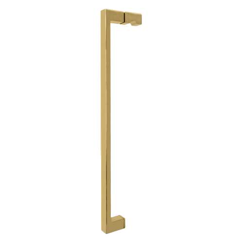 Samuel Müeller SMMH-BND-K-S-CB Sampson 20-in Barn/Pivot Shower Door Handle And Knob, Champagne Bronze