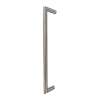 Samuel Müeller SMMH-BND-K-T-BS Tyler 20-in Barn/Pivot Shower Door Handle And Knob, Brushed Stainless