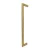 Samuel Müeller SMMH-BND-K-T-CB Tyler 20-in Barn/Pivot Shower Door Handle And Knob, Champagne Bronze