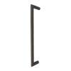 Samuel Müeller SMMH-BND-K-T-MB Tyler 20-in Barn/Pivot Shower Door Handle And Knob, Matte Black