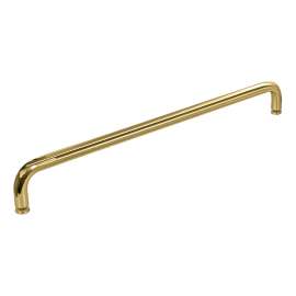 SMMH-BPD-C-CB Contour 20-in By-Pass Shower Door Handles (Pair), Champagne Bronze