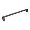 Samuel Müeller SMMH-BPD-S-MB Sampson 20-in By-Pass Shower Door Handles (Pair), Matte Black