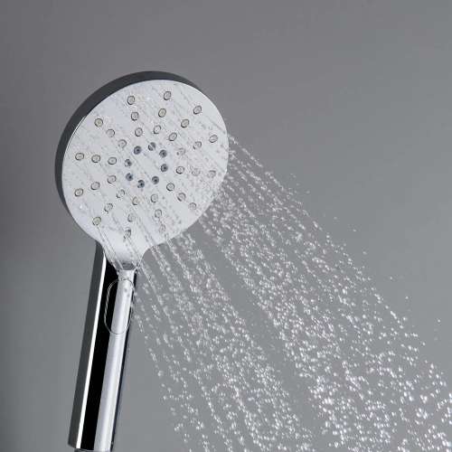 SMMHSS3FR-BN Sadie 5-in Three Function Round Hand Shower, Brushed Nickel