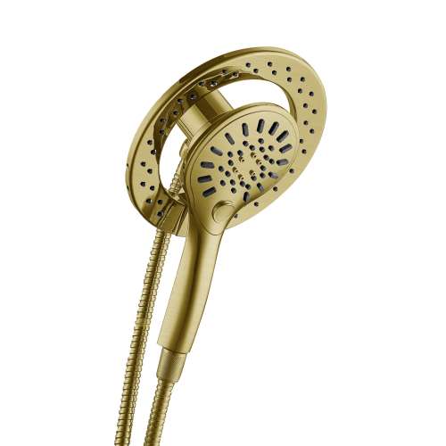 SMMPMS3F-CB PAX 7-in Three Function Round Magnetic Docking Hand Shower, Champagne Bronze